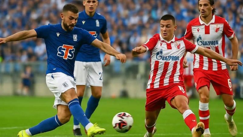 Nhận định soi kèo Crvena Zvezda vs Lech Poznan lúc 02h00 ngày 13/8/2025